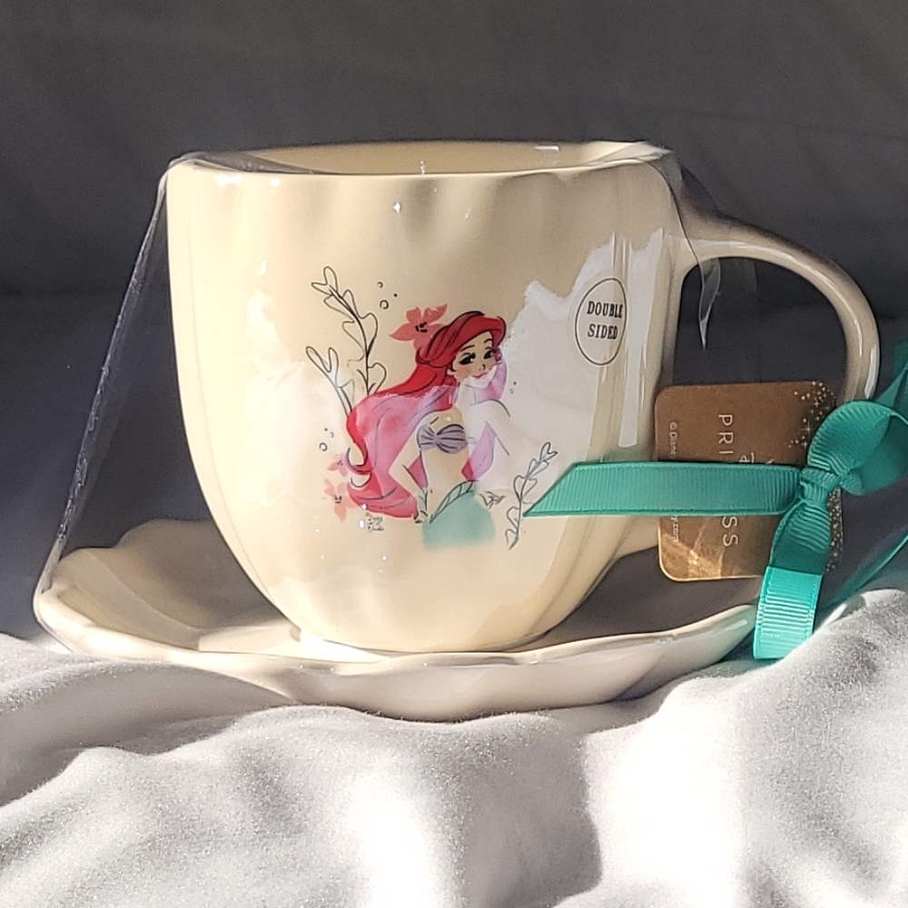 Rae Dunn Ariel Coffee Cup and Saucer